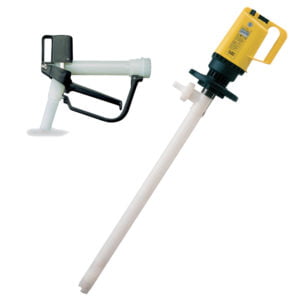Drum-&-container-pumps-Drum-Pump-PVDF-with-DispenserLUTZ-MI4-E-PVDF41-L-SL-120-N